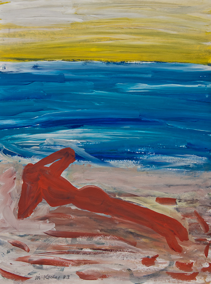 Cat.0133, Am Strand, 1983