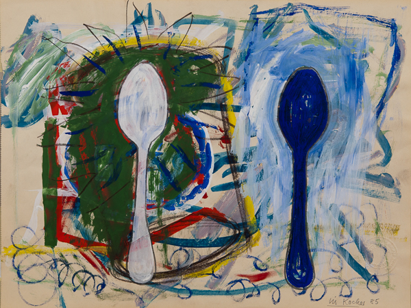 Cat.0917, Zwei Löffel, 1985