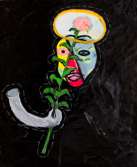 Cat.1266, Femme peintre, 1987