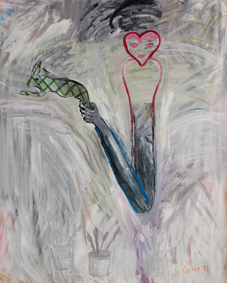 Cat.1268, Femme peintre, 1981