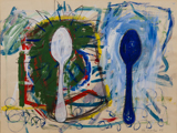 Cat.0917, Zwei Löffel, 1985
