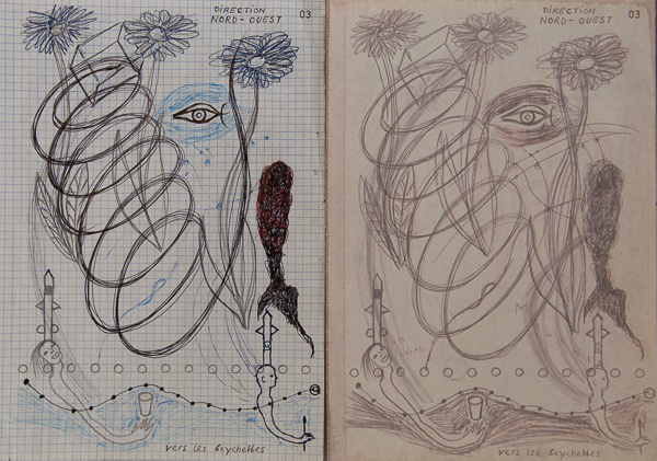 Cat.1155, Vers les Seychelles, 1990