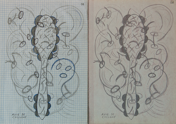 Cat.1160, Avis de cyclone, 1990