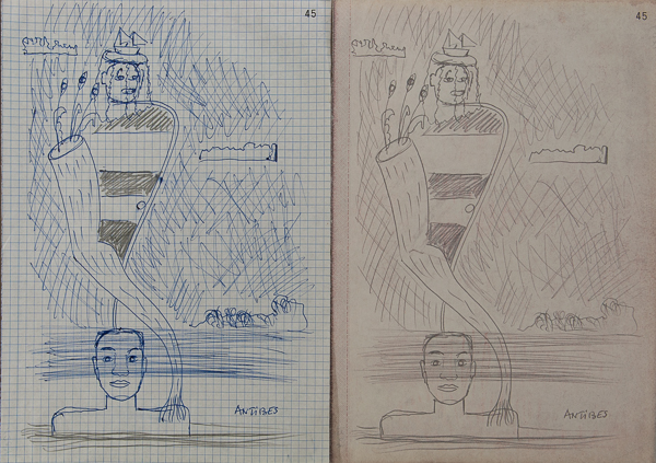 Cat.1204, Antibes, 1990