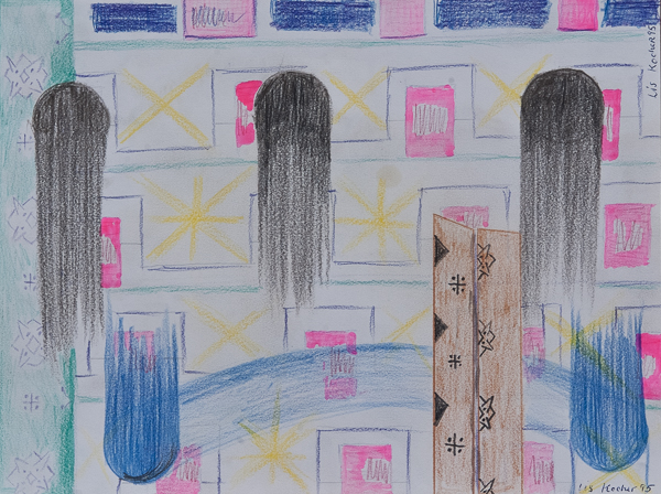 0086, Skizze zu Bildidee, 1995