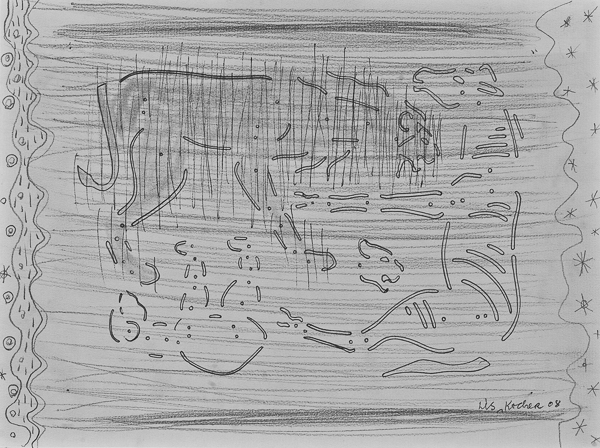 0105, Tierzeichung, 2008