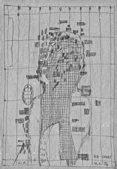 0336, Ice chart, 1996