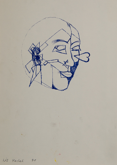 1042, Portrait, 1991