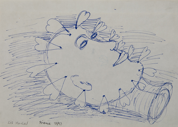 1044, Portraits avec des cœurs, 1993