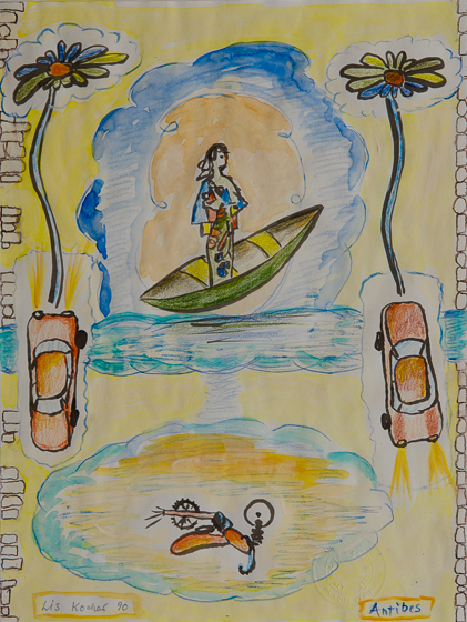 Cat.0407, Antibes, 1990