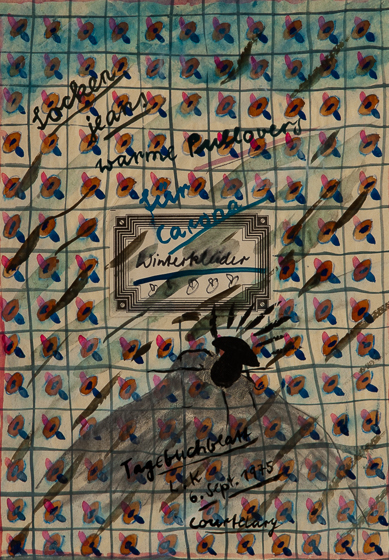 Cat.0877, Tagebuchblatt , 1975