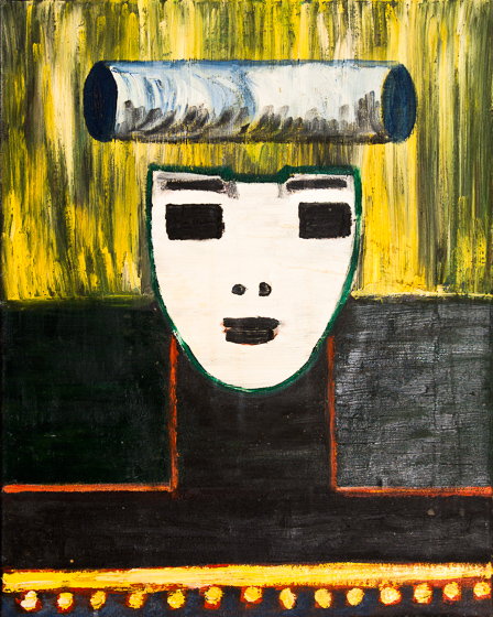 Lis Kocher: 0257 (*), Portait, 1983, H.50 x 40 cm. © Paccart Photography