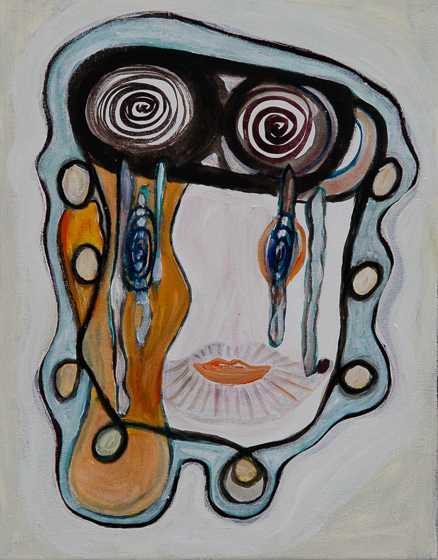 Lis Kocher: 0276 (*), Essai portrait, 2009, H.35 x 27 cm. © Paccart Photography