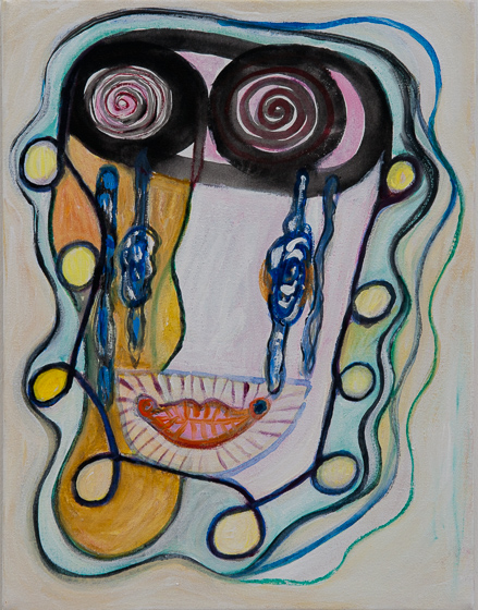 Lis Kocher: 0277 (*), Essai portrait, 2009, H.35 x 27 cm. © Paccart Photography