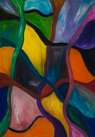 Lis Kocher: 0308 (*), Untitled, 2010, H.100 x 70 cm. © Paccart Photography