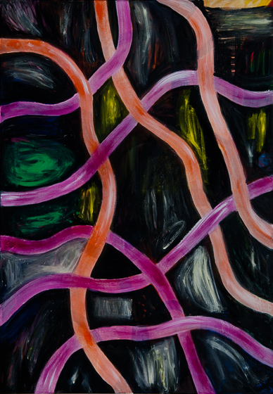 Lis Kocher: 0316 (*), untitled, 2010, H.100 x 70 cm. © Paccart Photography