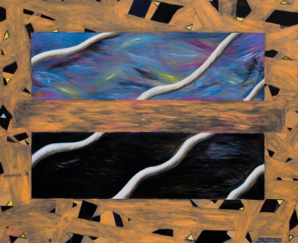 Lis Kocher: 0322 (*), Untitled, 1999, H.110 x 135 cm. © Paccart Photography