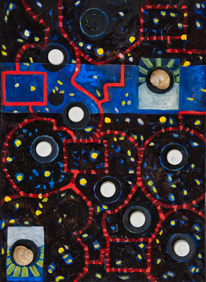 Lis Kocher: 0358 (*), Untitled, 1998, H.62 x 45 cm. © Paccart Photography