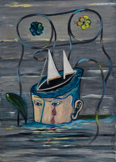 Lis Kocher: 0361 (*), Ex-voto, 1989, H.62 x 45 cm. © Paccart Photography