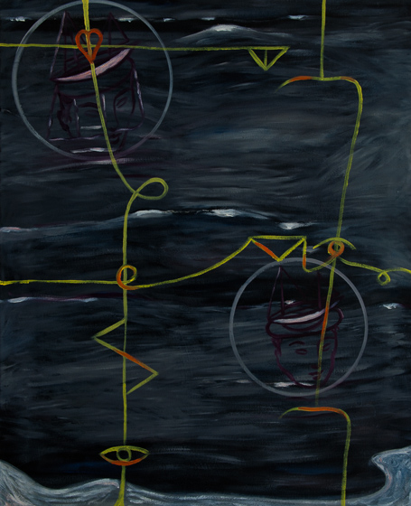 Lis Kocher: 0379 (*), Ex-voto, 1993, H.81 x 65 cm. © Paccart Photography