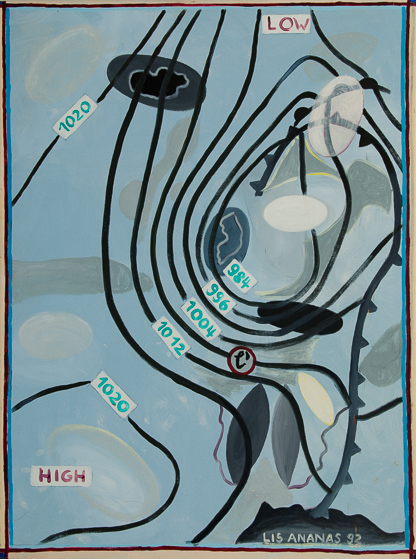 Lis Kocher: 0398 (*), Montauk, 1992, H.90 x 67 cm. © Paccart Photography