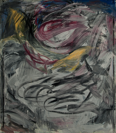 Lis Kocher: 0611 (*), Untitled, 1986, H.185 x 160 cm. © Paccart Photography