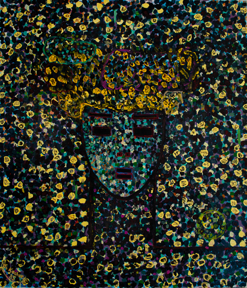 Lis Kocher: 0616 (*), Untitled, 1987, H.185 x 160 cm. © Paccart Photography