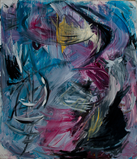 Lis Kocher: 0621 (*), Untitled, 1986, H.185 x 160 cm. © Paccart Photography