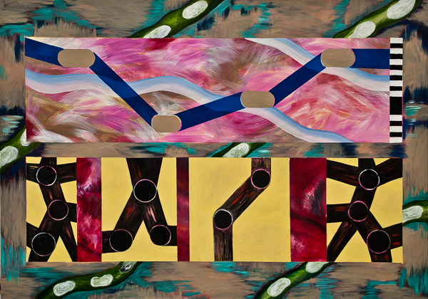 Lis Kocher: 0632 (*), Untitled, 1997, H.120 x 170 cm. © Paccart Photography