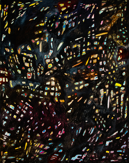 Lis Kocher: 0633 (*), Untitled, 1998, H.170 x 120 cm. © Paccart Photography