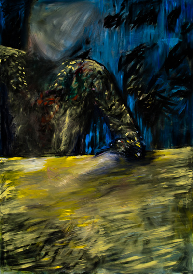 Lis Kocher: 0641 (*), Untitled, 1998, H.170 x 120 cm. © Paccart Photography