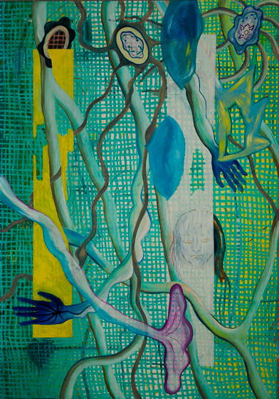 Lis Kocher: 0642 (*), Untitled, 1998, H.170 x 120 cm. © Paccart Photography