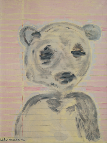 Lis Kocher: 0650 (*), Untitled, 1992, H.129 x 92 cm. © Paccart Photography