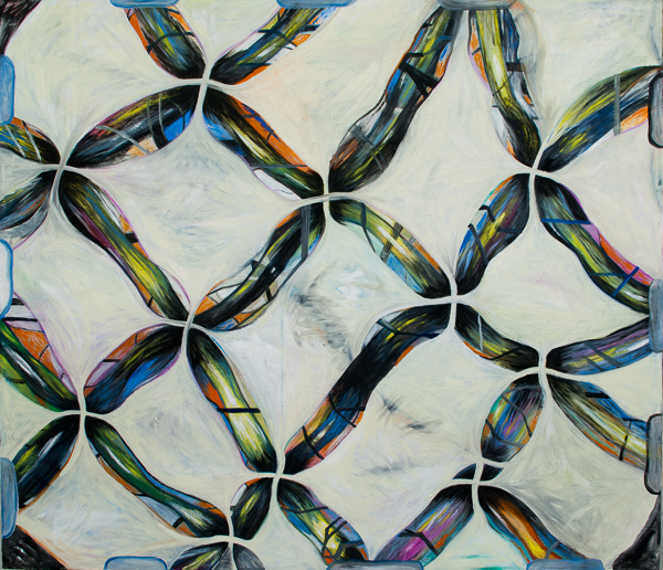 Lis Kocher: 1133 (*), Metamorphose A, 2011, H.160 x 185 cm. © Paccart Photography