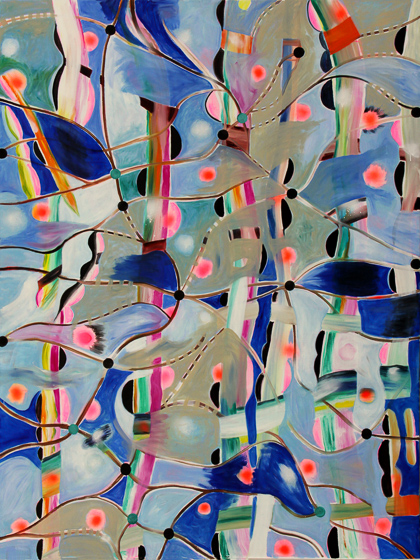 Lis Kocher: 1298 (*), Untitled, 2014, H.200 x 150 cm. © Jeanne Chevalier