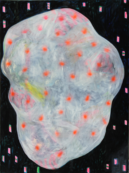 Lis Kocher: 1299 (*), Untitled, 2014, H.200 x 150 cm. © Jeanne Chevalier