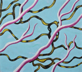 Lis Kocher: 0011 (*), Untitled, 2008, H.135 x 120 cm. © Paccart Photography