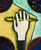 Lis Kocher: 0256 (Artist's collection), Bildbeschwörung, 1981, H.35.5 x 30 cm. © Paccart Photography