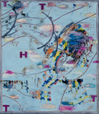 Lis Kocher: 0324 (*), Méteo, 1991, H.114 x 100 cm. © Paccart Photography