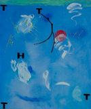 Lis Kocher: 0366 (*), Méteo, 1992, H.126 x 105 cm. © Paccart Photography