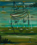 Lis Kocher: 0396 (*), Ex-voto, 1989, H.40 x 33 cm. © Paccart Photography