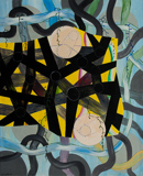 Lis Kocher: 0402 (*), Untitled, 1998, H.135 x 110 cm. © Paccart Photography