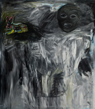 Lis Kocher: 0605 (*), Untitled, 1985, H.185 x 160 cm. © Paccart Photography