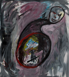 Lis Kocher: 0606 (*), Untitled, 1985, H.180 x 160 cm. © Paccart Photography