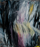 Lis Kocher: 0627 (*), Selbstdarstellung, 1983, H.185 x 160 cm. © Paccart Photography