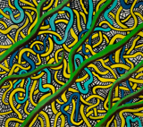 Lis Kocher: 0647 (*), Untitled, 1998, H.120 x 135 cm. © Paccart Photography